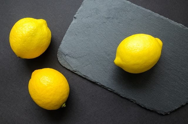 citron retirer trace blanche aluminium