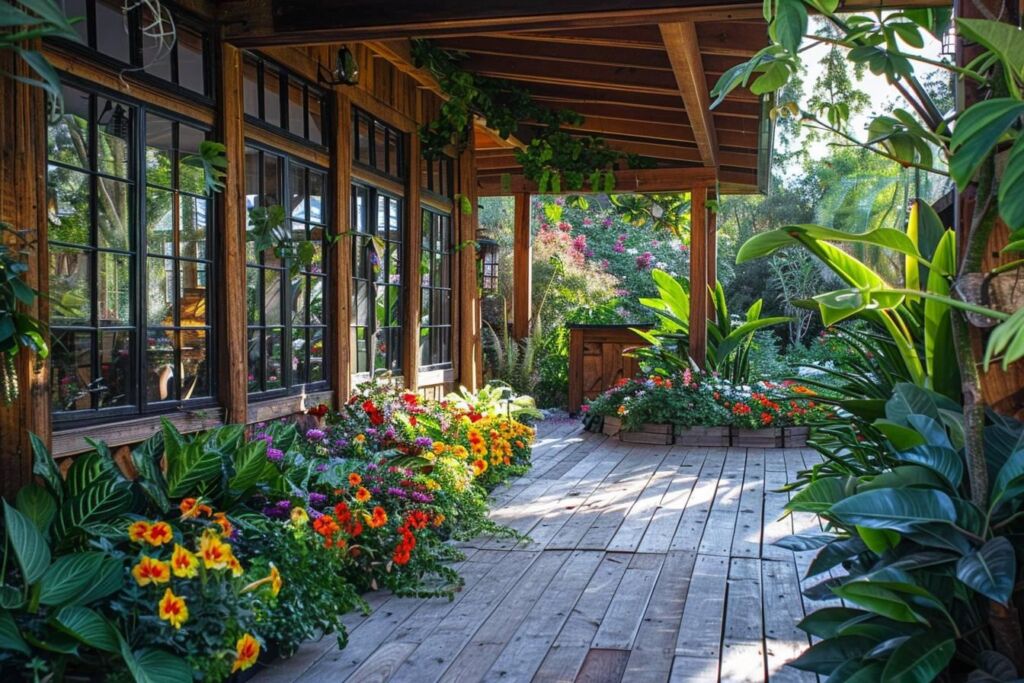Créez la véranda bois de vos rêves : idées et astuces pour un espace chaleureux